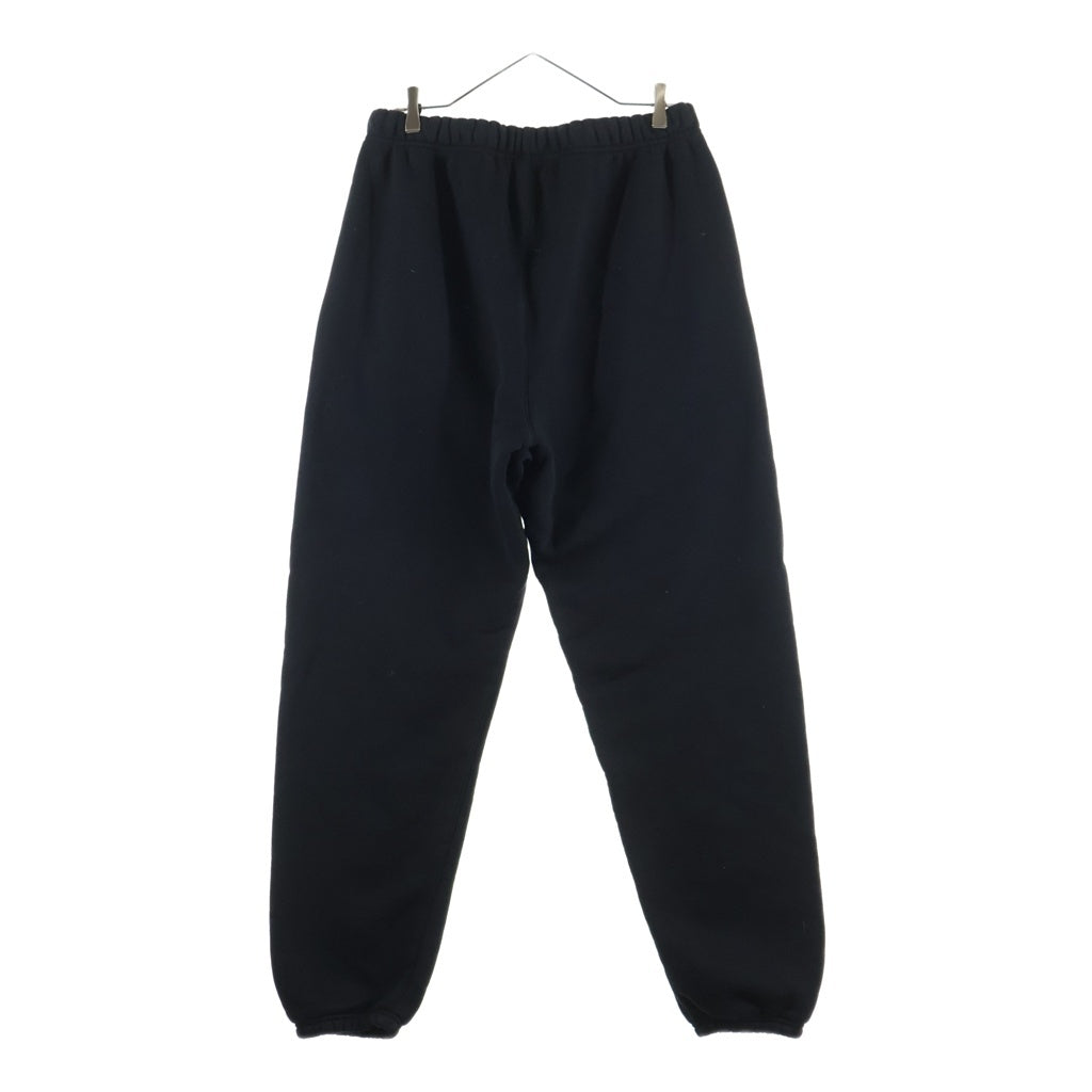 FEAR OF GOD ESSENTIALS(フィアオブゴッド エッセンシャルズ) ロゴプリント ドローストリング スウェットパンツ ブラック