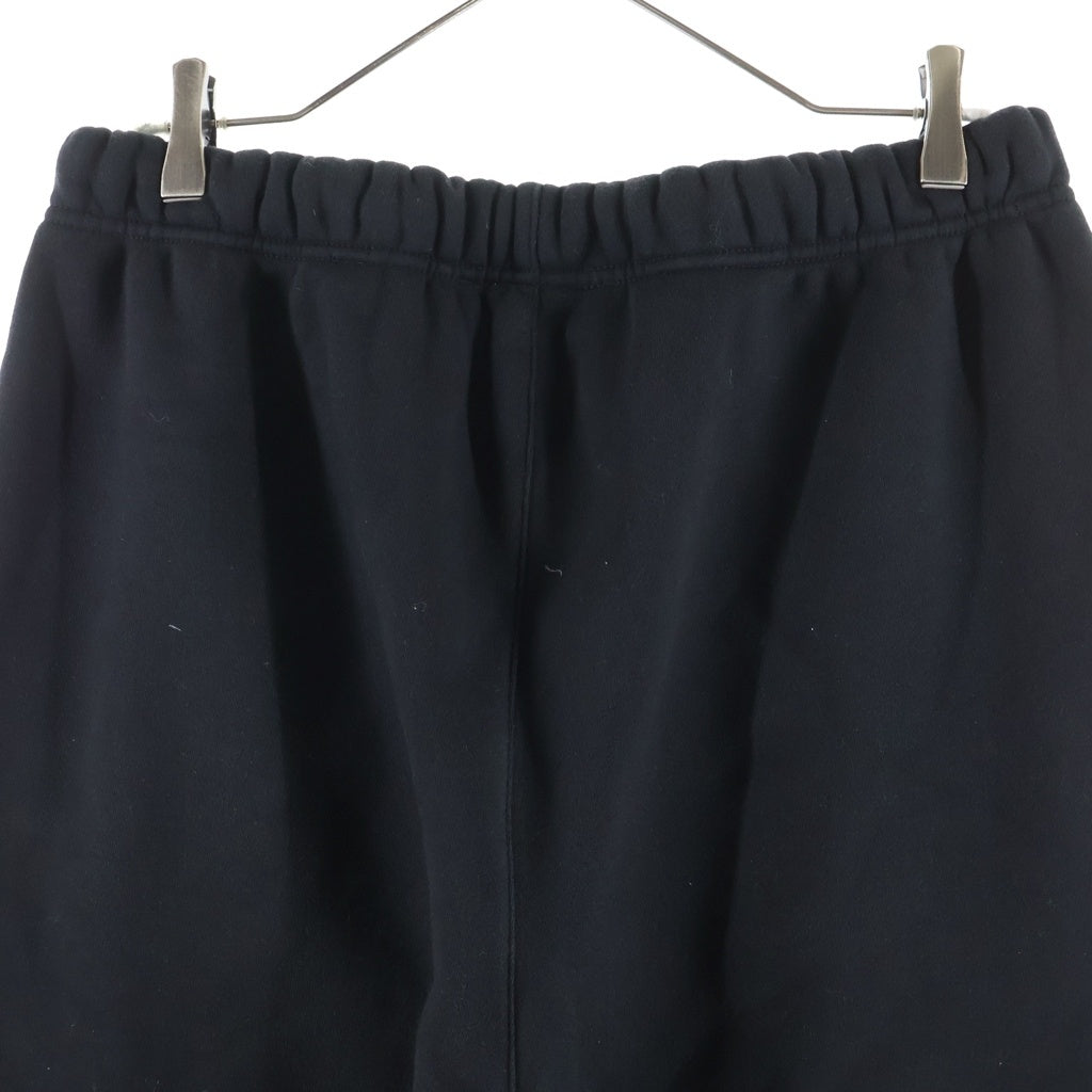 FEAR OF GOD ESSENTIALS(フィアオブゴッド エッセンシャルズ) ロゴプリント ドローストリング スウェットパンツ ブラック