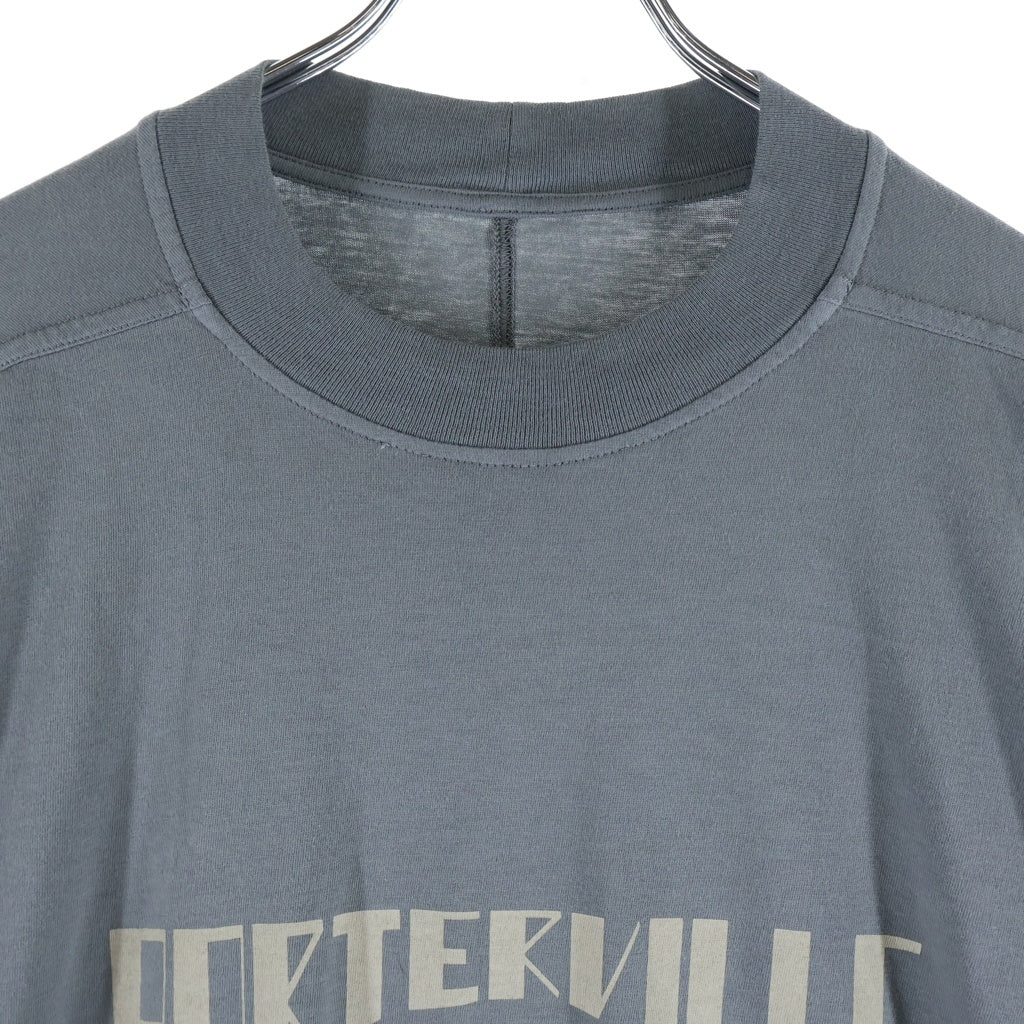 DRKSHDW(ダークシャドウ) 24AW TOMMYT PORTERVILLE TEE DU02D2259-RNEP1 トミー ロゴプリント カットオフ ロングスリーブ長袖Tシャツ グレー