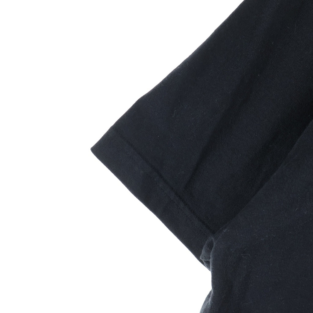 BALENCIAGA(バレンシアガ) 23AW LAYERED SPORTS LOGO TEE 739028 TPVF2 レイヤードスポーツロゴ クルーネック半袖Tシャツ カットソー ブラック