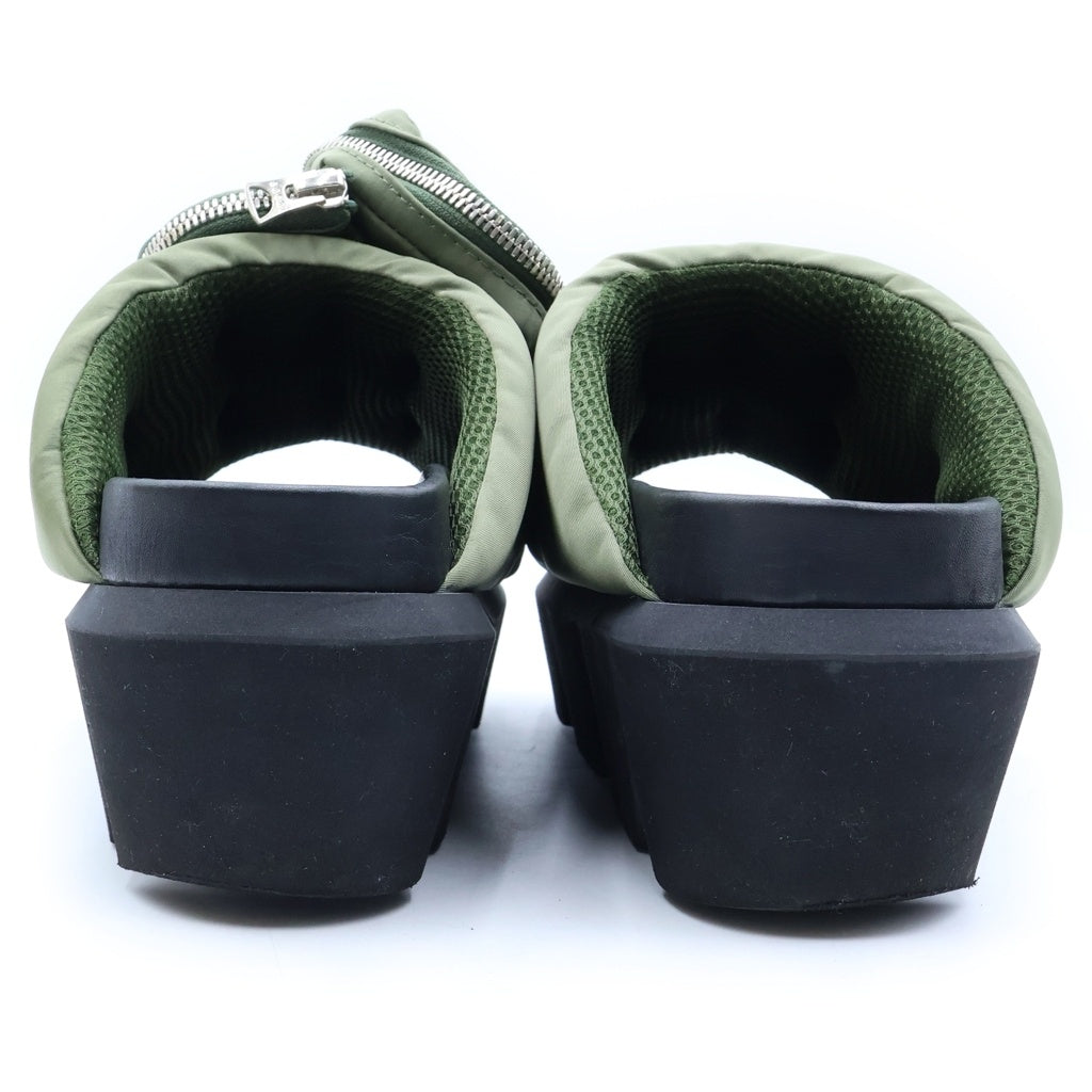 Sacai(サカイ) 24SS Pocket Slides 24-03383M ポケット スライドサンダル カーキ