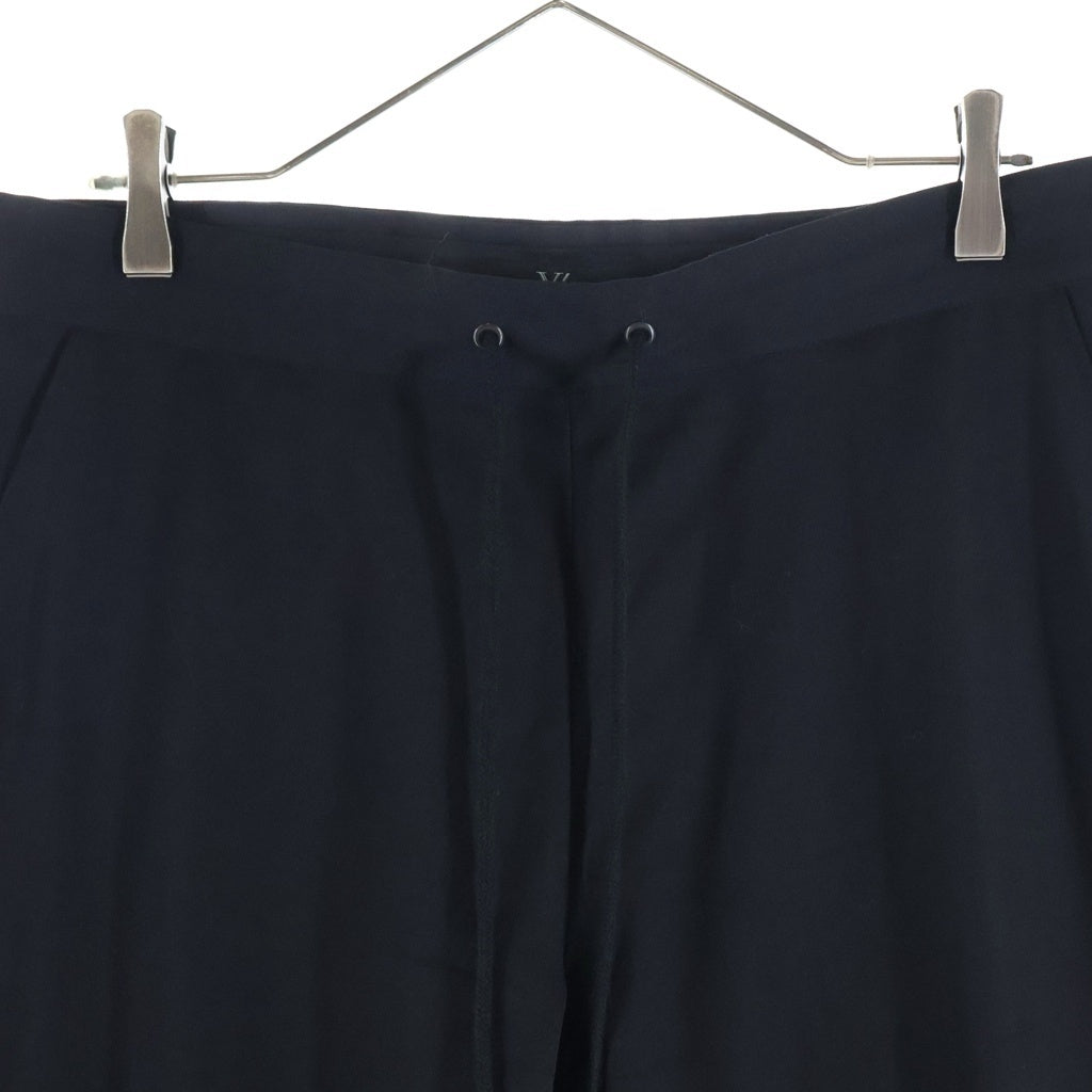 Y's(ワイズ) 12AW ウールイージーパンツ ブラック YD-P11-100