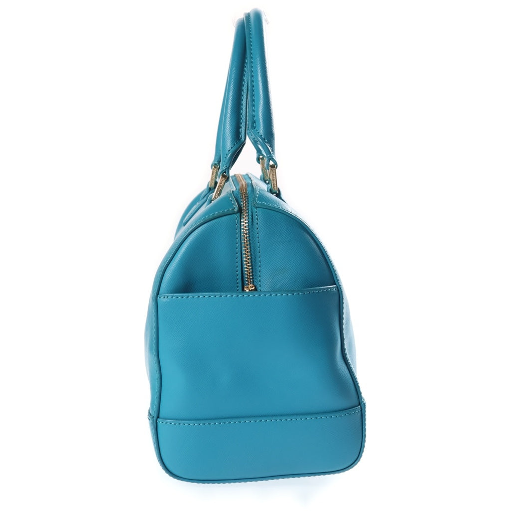 TORY BURCH(トリー バーチ) 2WAY ミニボストン レザーバッグ ブルー レディース