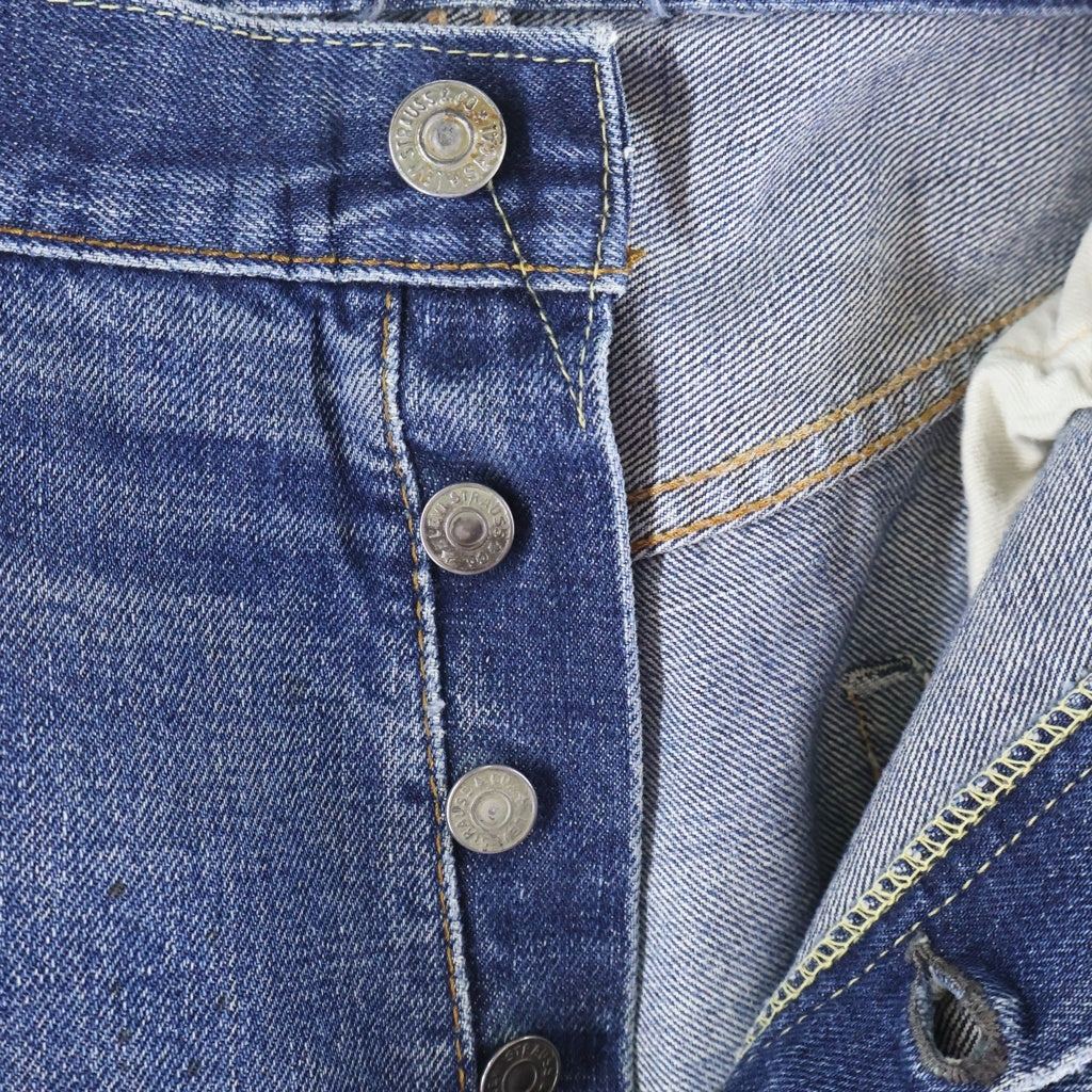 Levi's(リーバイス) 60S 501 BIGE前期 足長R ボタン裏6 ボタンフライ デニムパンツ インディゴ