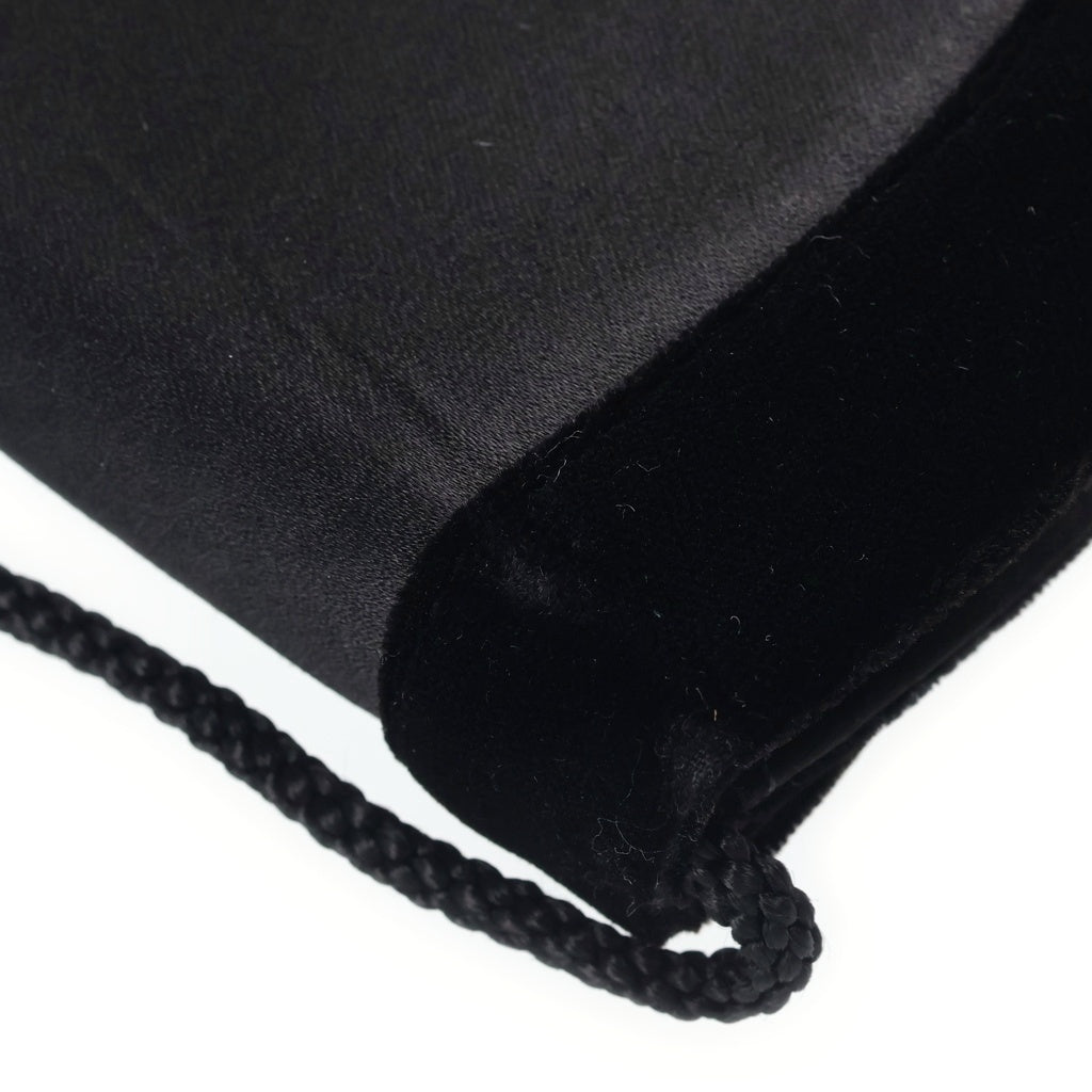 YVES SAINT LAURENT(イヴサンローラン) VELOUR MINI SHOULDER BAG ベロア ミニショルダーバッグ ブラック レディース
