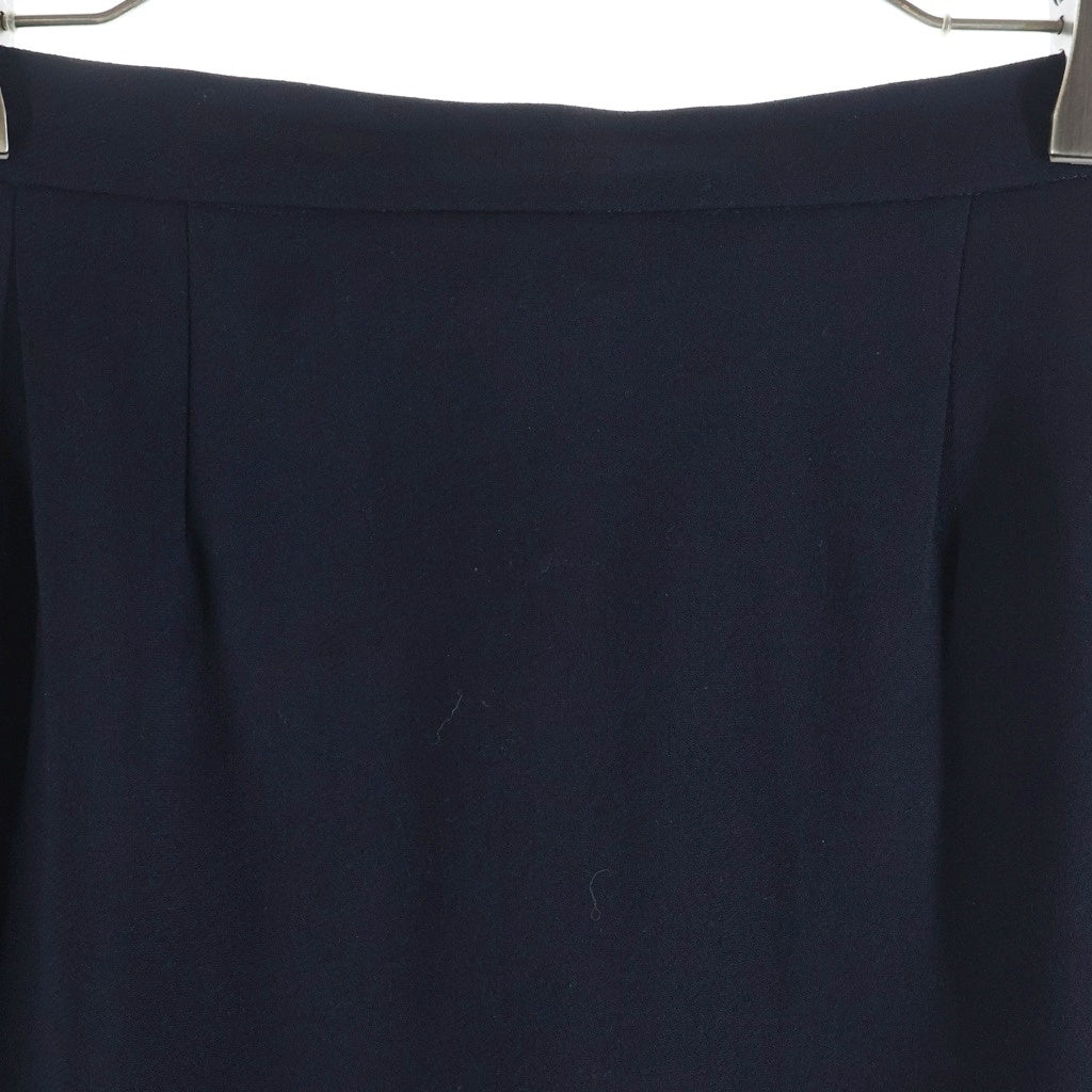 CHANEL BOUTIQUE(シャネルブティック) COCO MARK GOLD BUTTON SKIRT ココマーク 金ボタン スカート ネイビー レディース