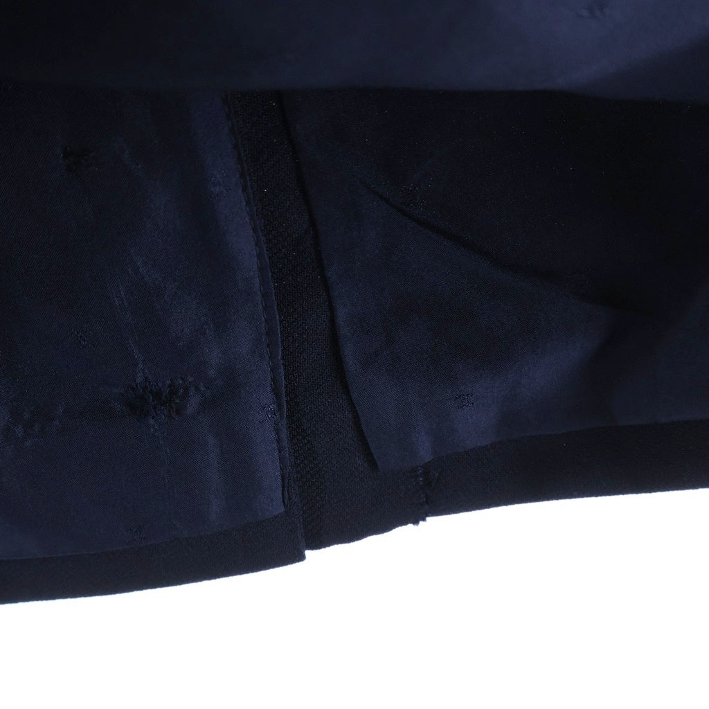 CHANEL BOUTIQUE(シャネルブティック) COCO MARK GOLD BUTTON SKIRT ココマーク 金ボタン スカート ネイビー レディース