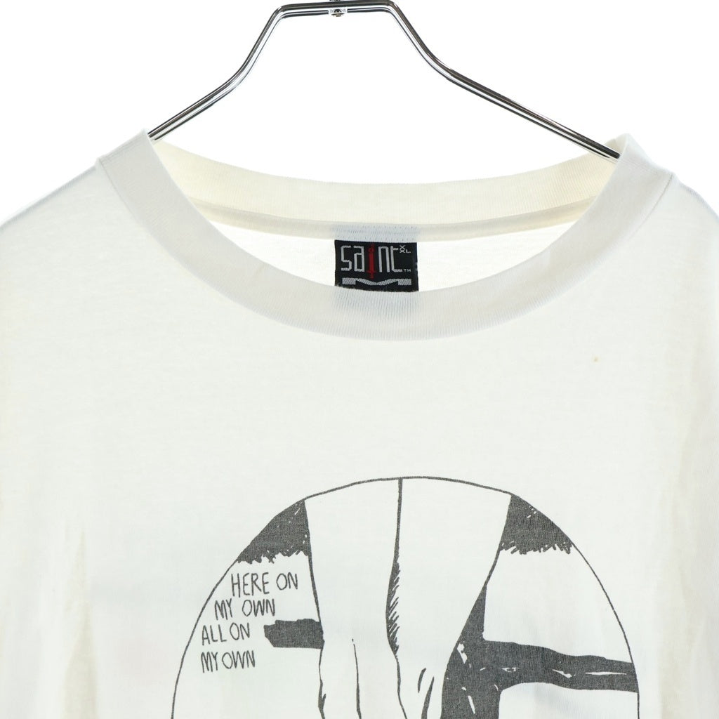 SAINT MICHAEL(セントマイケル) 22SS SS TEE SMOOCH 半袖Tシャツ ホワイト SM-S22-0000-002