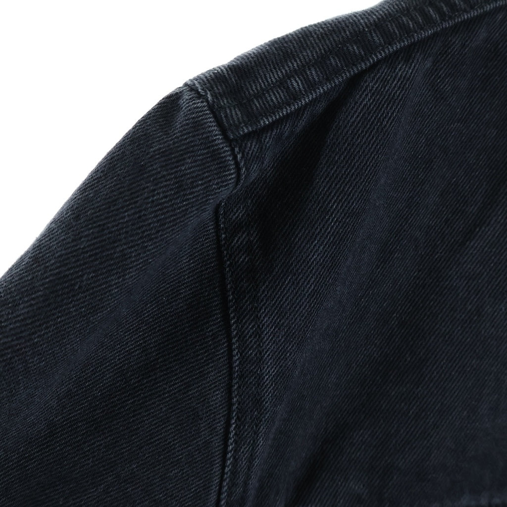 LOEWE(ロエベ) ANAGRAM LOGO DENIM JAKCET アナグラムロゴ トラッカー デニムジャケット ブラック H526Y50W40