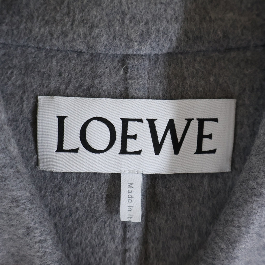 LOEWE(ロエベ) ANAGRAM WORKWEAR SHIRT JACKET アナグラム ワークウェア シャツジャケット ウール グレー H526Y03W77