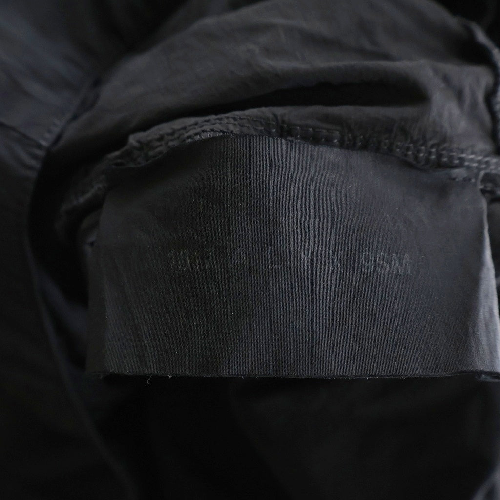 ALYX(アリクス) GRANDALL OVERSIZED PONCHO AAMOU0027A001 オーバーサイズフーデッドポンチョ ブラック