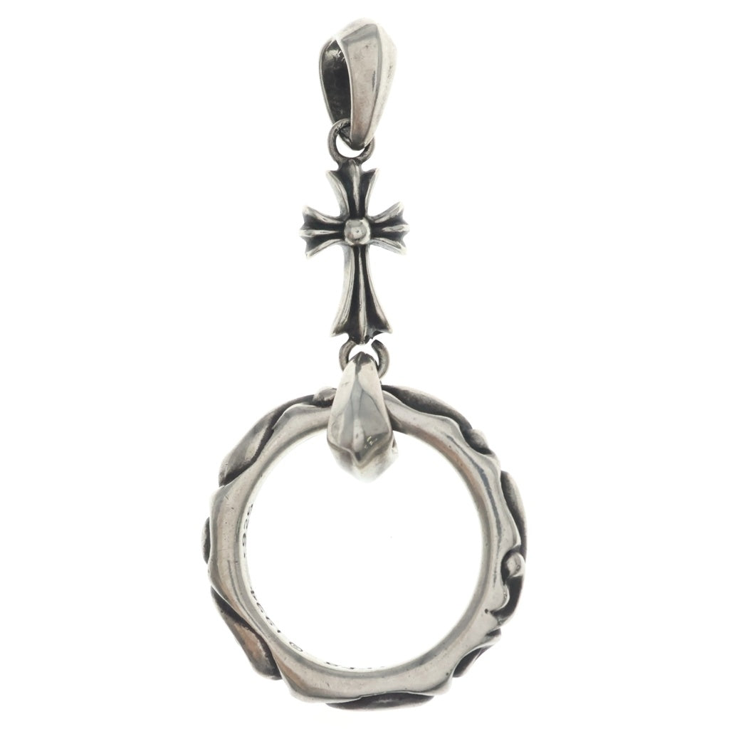 CHROME HEARTS(クロムハーツ) EWLP SCRL アイウェアループ スクロールバンドネックレストップ シルバー