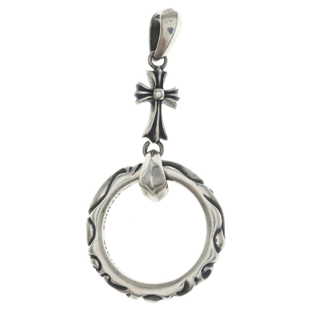 CHROME HEARTS(クロムハーツ) EWLP SCRL アイウェアループ スクロールバンドネックレストップ シルバー