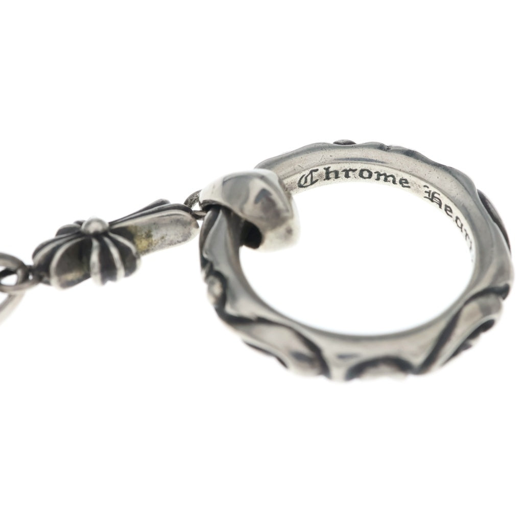CHROME HEARTS(クロムハーツ) EWLP SCRL アイウェアループ スクロールバンドネックレストップ シルバー