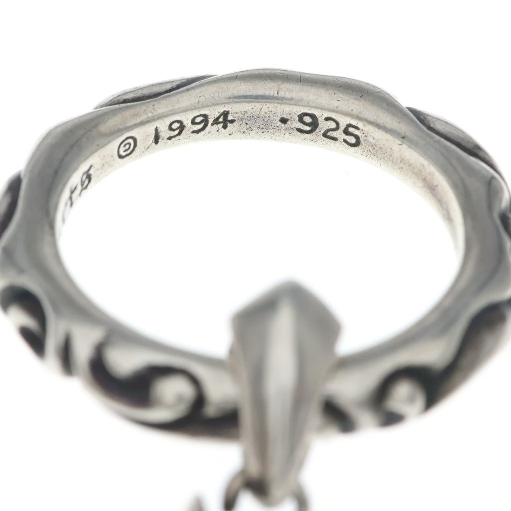 CHROME HEARTS(クロムハーツ) EWLP SCRL アイウェアループ スクロールバンドネックレストップ シルバー