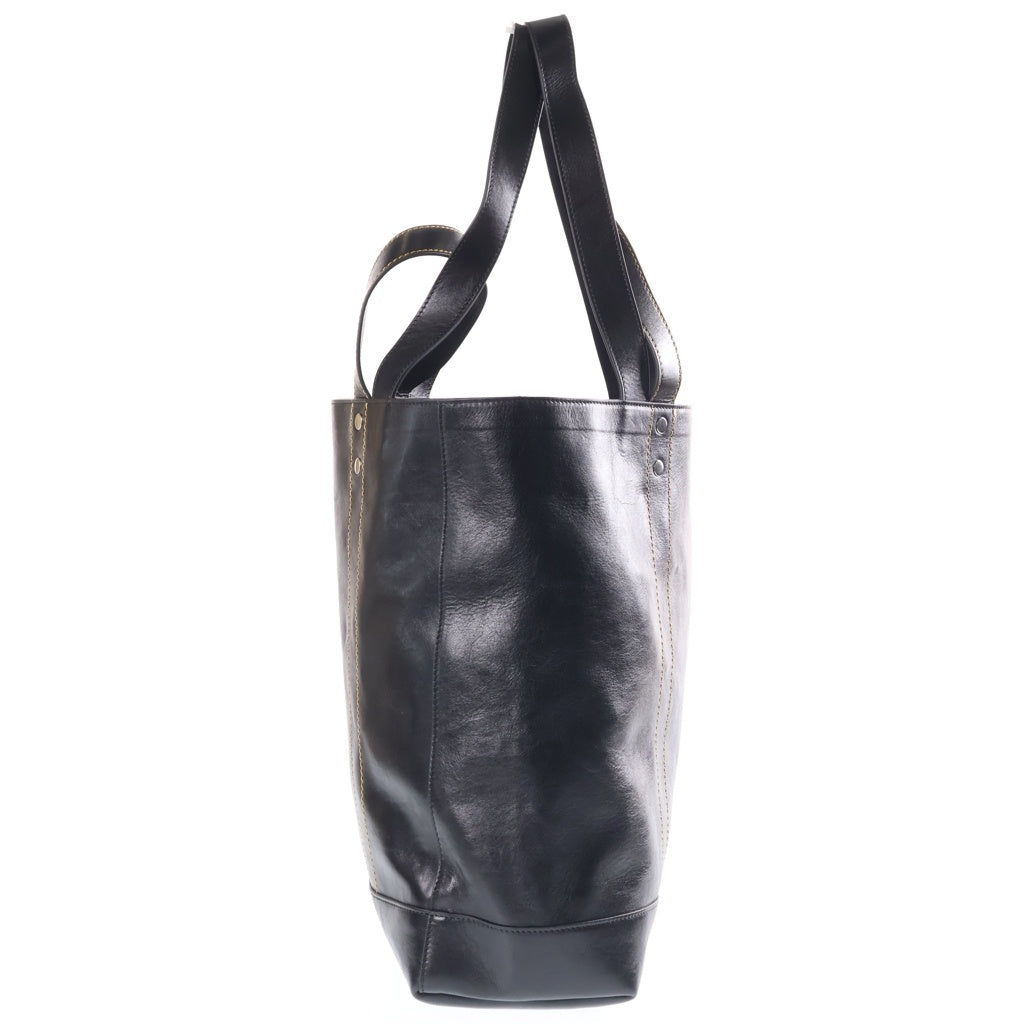MARNI(マルニ) N/S LEATHER TOTE SHMQ0109U0 レザー トートバッグ ブラック レディース