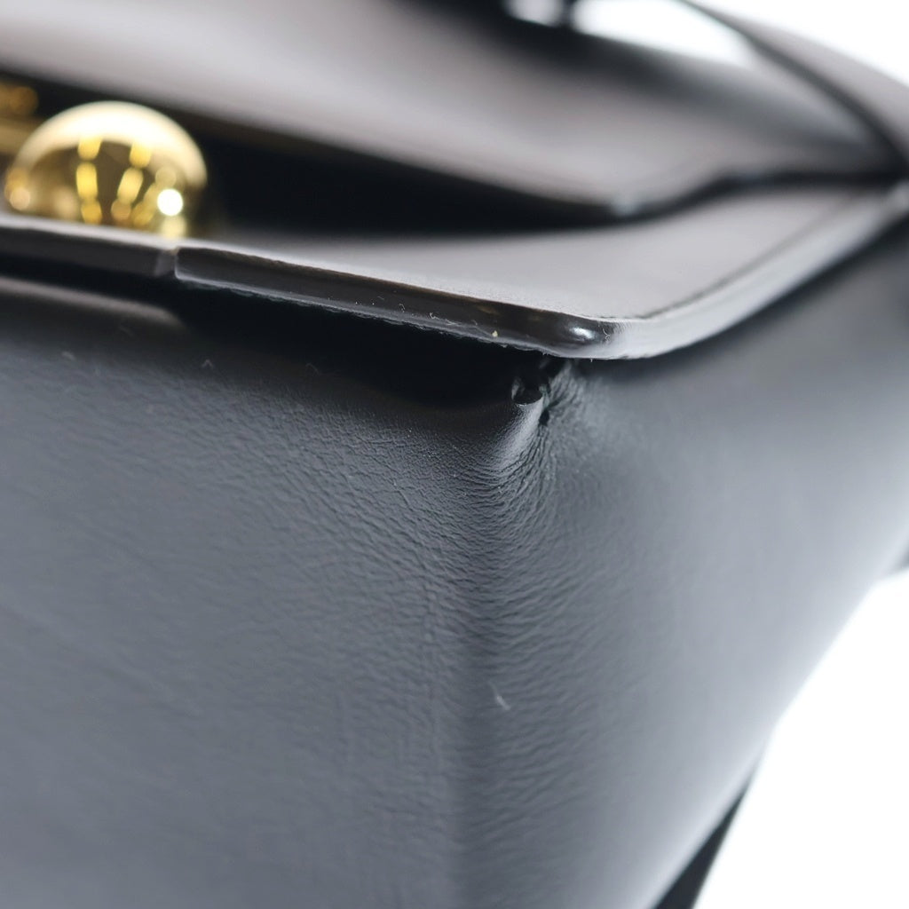 MARNI(マルニ) TRUNKAROO SBMP0195U0 レザー ショルダーバッグ ミディアム ブラック レディース