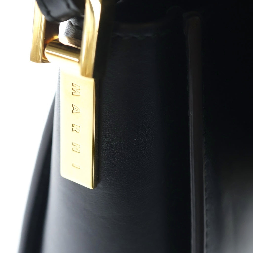MARNI(マルニ) TRUNKAROO SBMP0195U0 レザー ショルダーバッグ ミディアム ブラック レディース