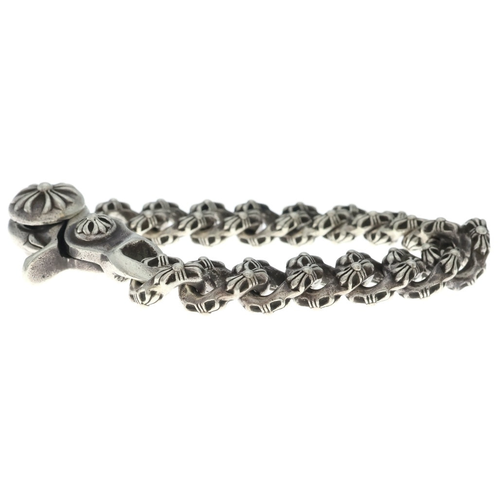 CHROME HEARTS(クロムハーツ) EX FNCY CHN エクストラファンシーリンククリップ シルバーブレスレット 15LINK