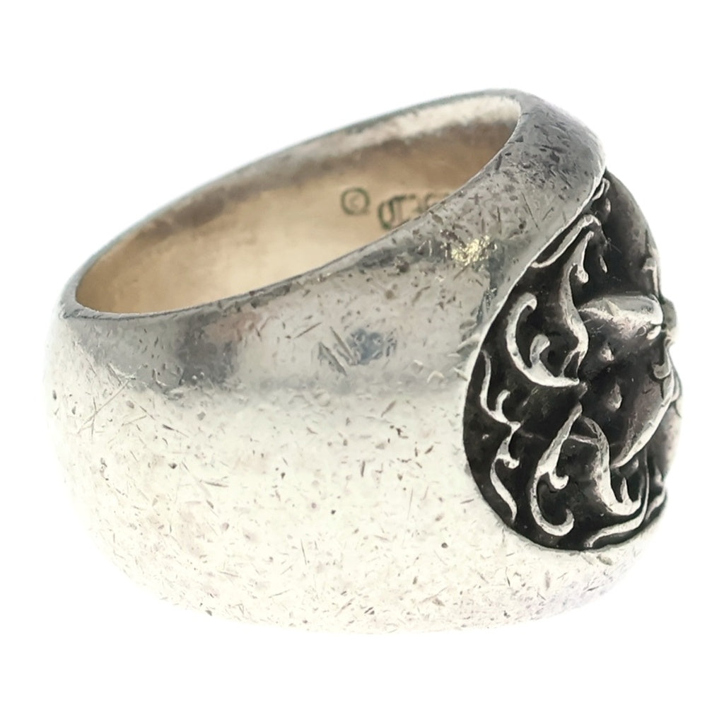 CHROME HEARTS(クロムハーツ) CLSSC OVAL STAR クラシックオーバルスター リング シルバー BCA341