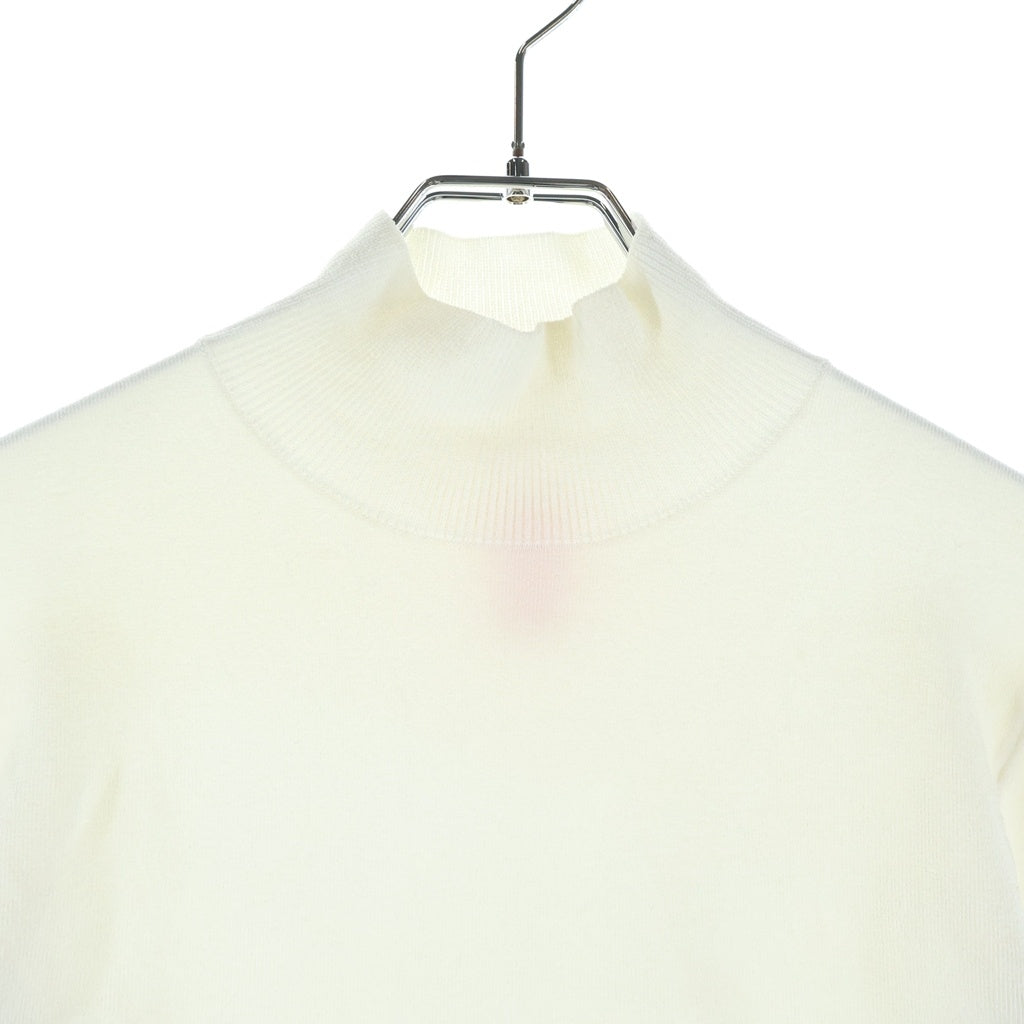 FETICO(フェティコ) 23AW BICOLORED KNIT BODYSUIT FTC234-0710 バイカラー ニットボディスーツ レディース ブラック/ホワイト