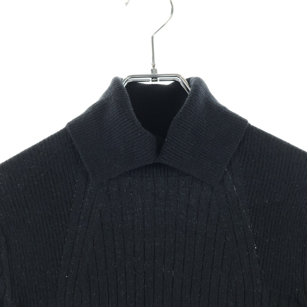 CINOH(チノ) TURTLENECK TIGHT KNIT 24WKN001 タートルネック タイトニット レディース ブラック