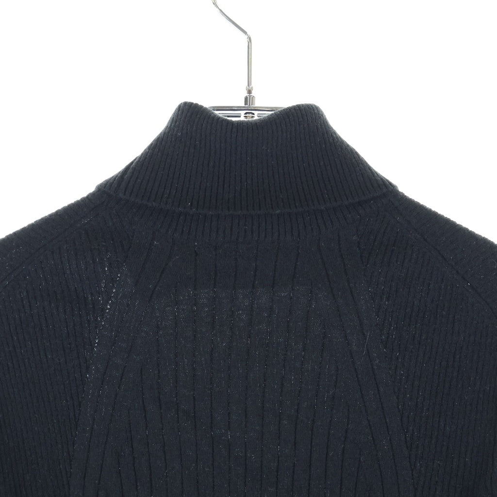 CINOH(チノ) TURTLENECK TIGHT KNIT 24WKN001 タートルネック タイトニット レディース ブラック