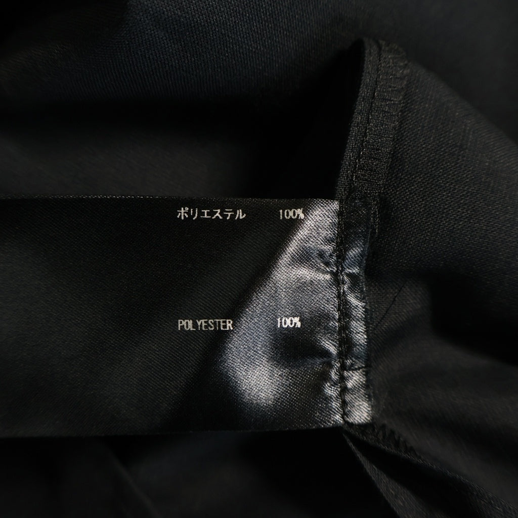 THE RERACS(ザ リラクス) 25SS ハーフボタン バンドカラー半袖シャツ 25SS-REBL-468-IDSP-J ブラック