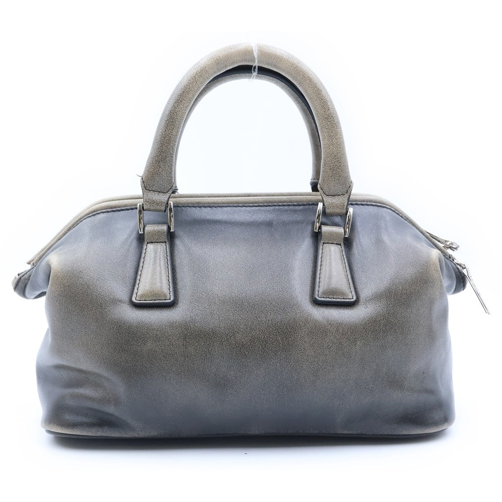 MIHARA YASUHIRO(ミハラヤスヒロ) 26SS VINTAGE Mini Boston Bag Medium ヴィンテージ ミニボストンバッグ ミディアム ブラック A16BG701 レディース