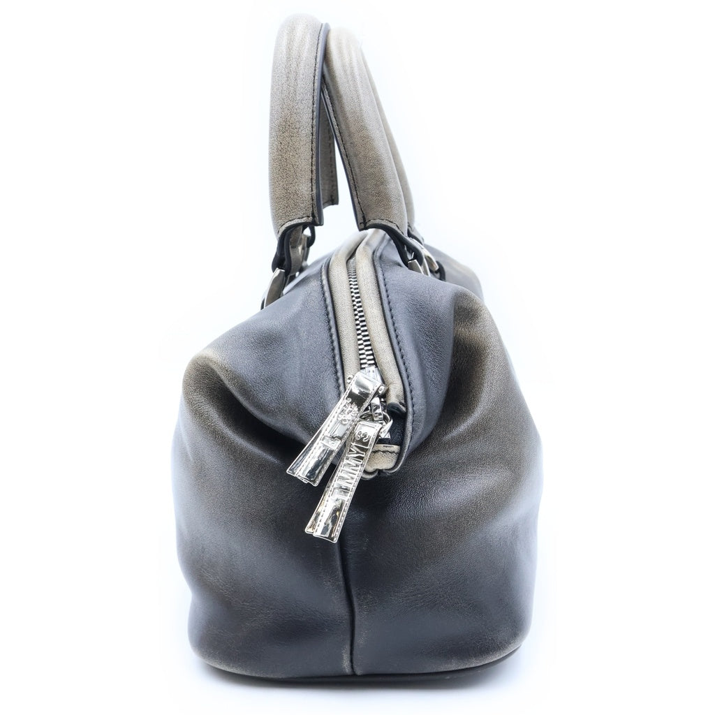 MIHARA YASUHIRO(ミハラヤスヒロ) 26SS VINTAGE Mini Boston Bag Medium ヴィンテージ ミニボストンバッグ ミディアム ブラック A16BG701 レディース