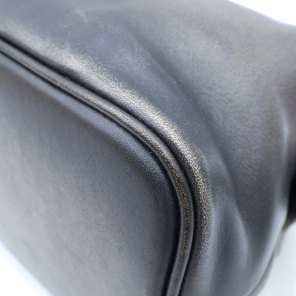 MIHARA YASUHIRO(ミハラヤスヒロ) 26SS VINTAGE Mini Boston Bag Medium ヴィンテージ ミニボストンバッグ ミディアム ブラック A16BG701 レディース