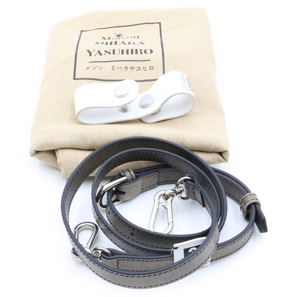 MIHARA YASUHIRO(ミハラヤスヒロ) 26SS VINTAGE Mini Boston Bag Medium ヴィンテージ ミニボストンバッグ ミディアム ブラック A16BG701 レディース