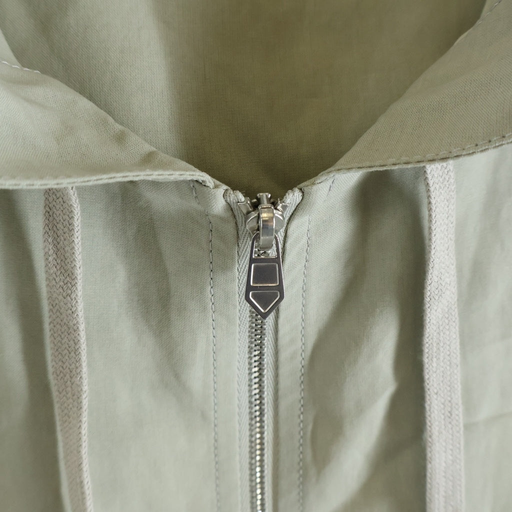 HERMES(エルメス) DOUBLE POCKET ZIPUP JACKET ダブルポケットジップアップ フーデッドジャケット ベージュ 652340HE