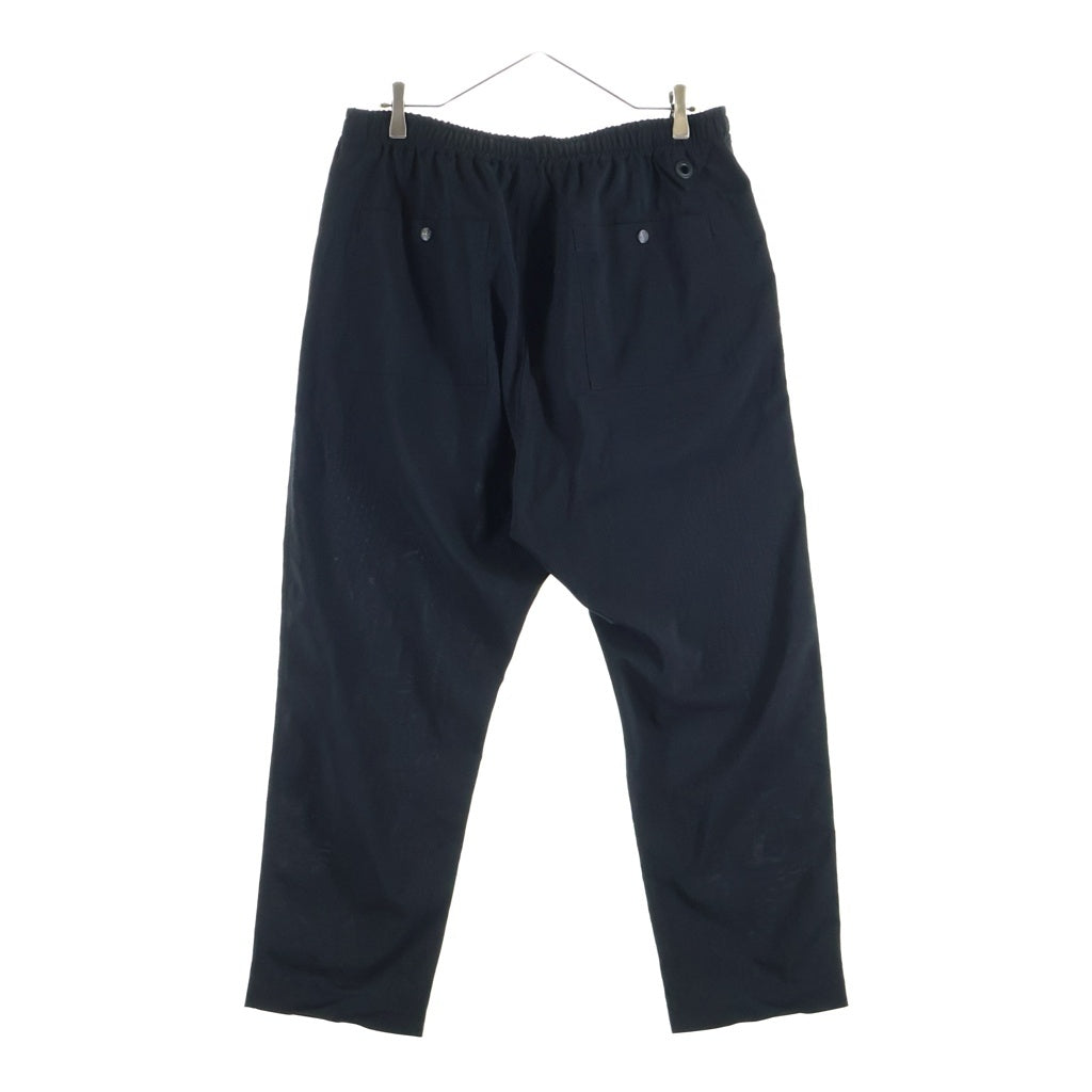 White Mountaineering(ホワイトマウンテニアリング) 22SS REPOSE WEAR STRETCHED PANTS ストレッチパンツ ブラック RW2271401