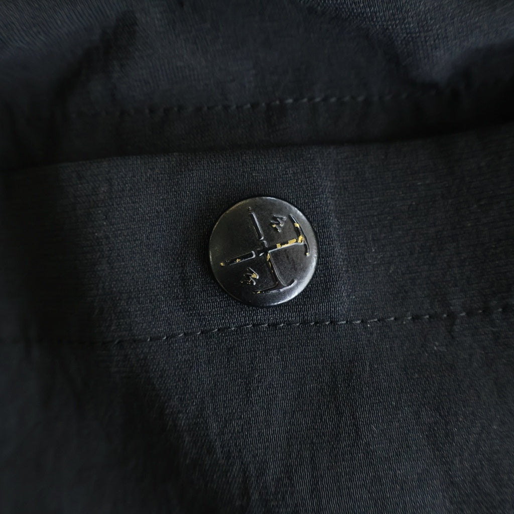 White Mountaineering(ホワイトマウンテニアリング) 22SS REPOSE WEAR STRETCHED PANTS ストレッチパンツ ブラック RW2271401