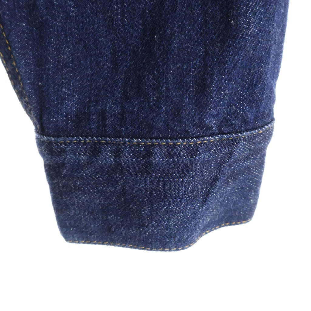 HYKE(ハイク) 5 BUTTON UDENIM JACKET 5ボタンデニムジャケット インディゴ