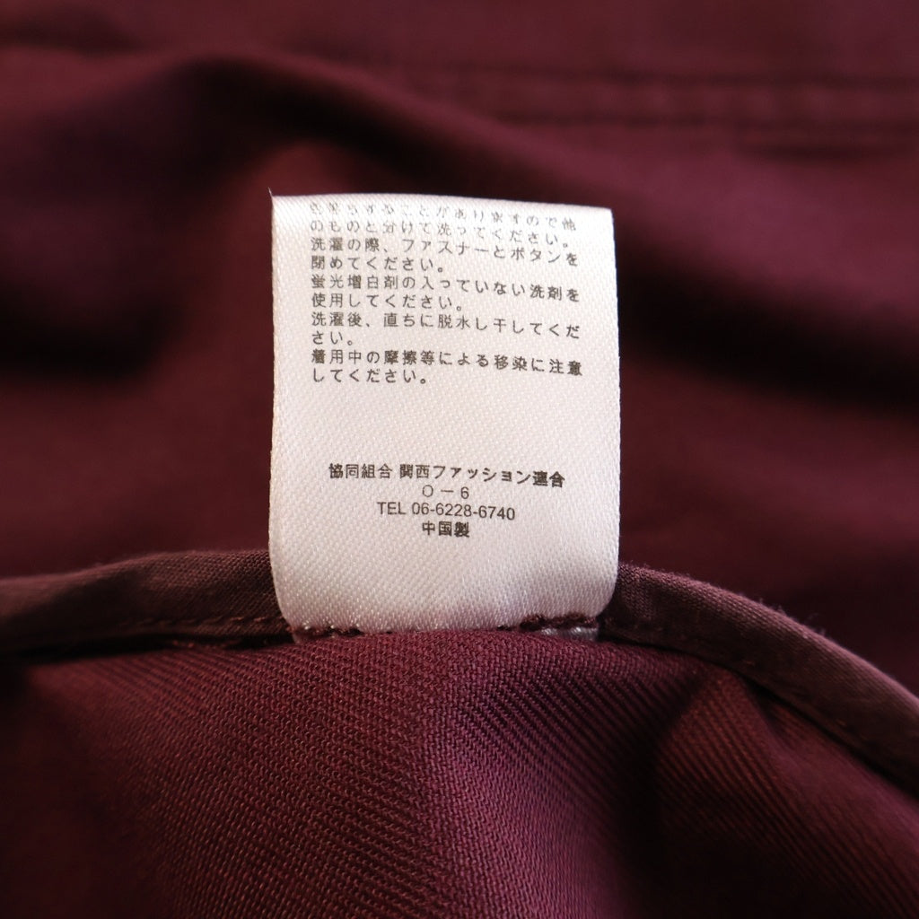 Dickies(ディッキーズ) 20SS ×TRIPSTER ×BEAMS セットアップ テーラードジャケット テーパードパンツ スーツ ワインレッド 194M10BM02