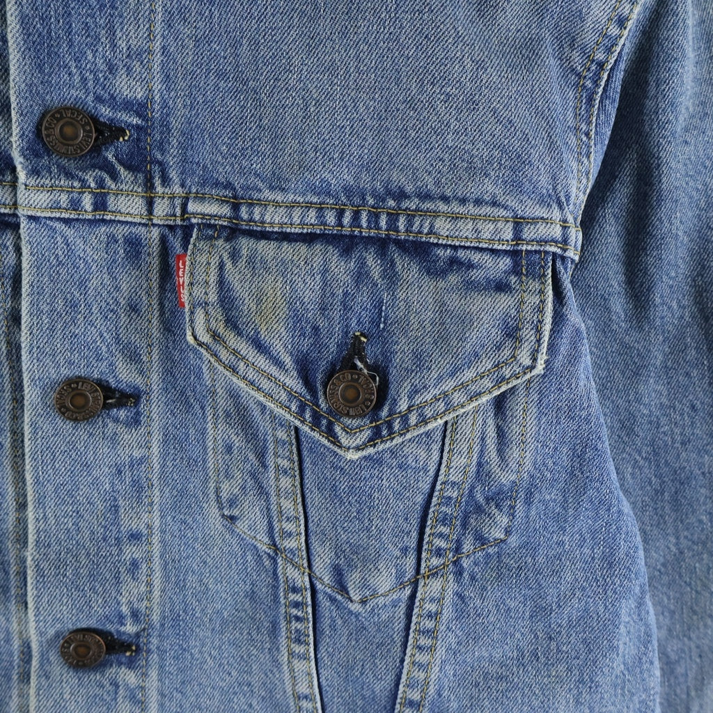 Levi's(リーバイス) 90S VINTAGE 復刻 日本製 BIGE LOT557 ボタン裏J02 3rdタイプ デニムジャケット インディゴ 71557-02