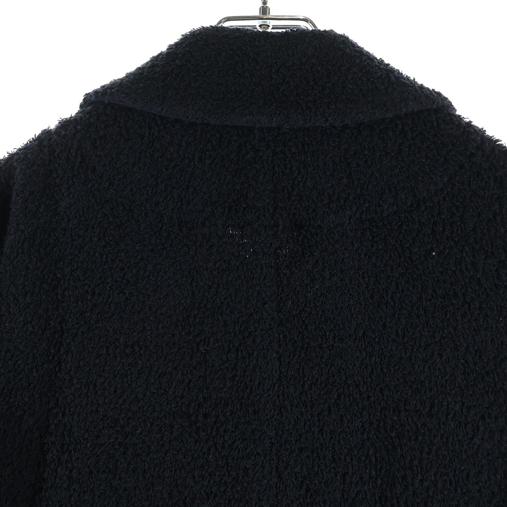 UNDERCOVER(アンダーカバー) 21SS コットンパイル ロングコート ブラック UC1A4303