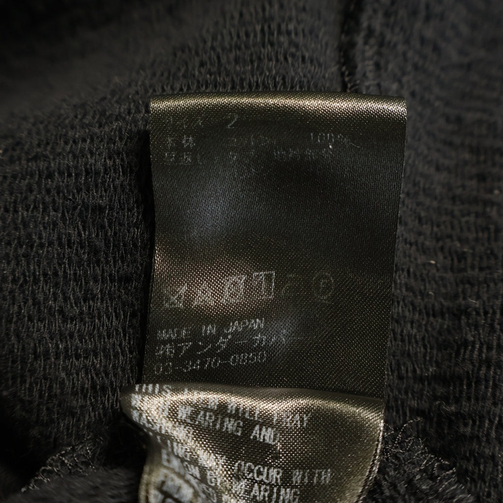 UNDERCOVER(アンダーカバー) 21SS コットンパイル ロングコート ブラック UC1A4303