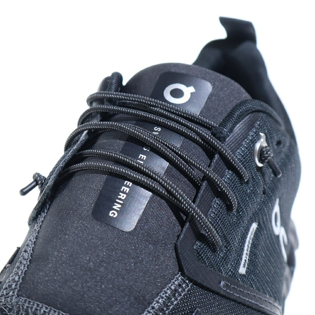 On(オン) Cloud 6 Waterproof 3MF10061043 クラウド6 ウォータープルーフ ローカットスニーカー ブラック