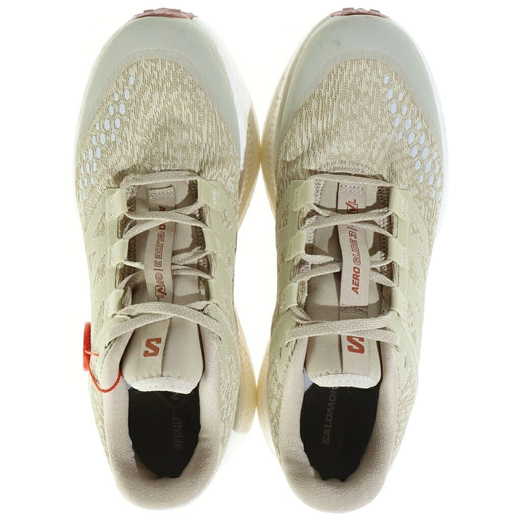SALOMON(サロモン) Aero Glide 3 477973 エアログライド ローカットスニーカー ベージュ