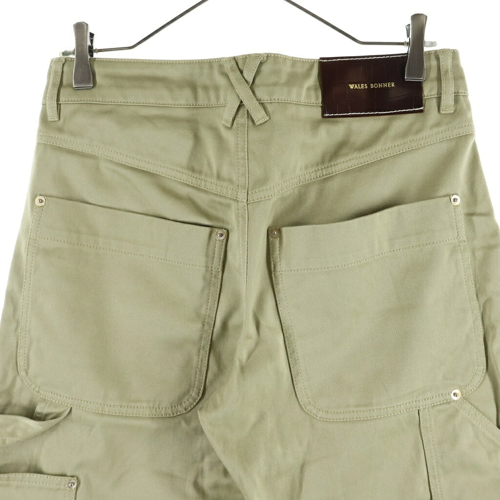 Wales Bonner(ウェールズ ボナー) KINGSTON TROUSER ダブルニー キングストン トラウザーズ チノパンツ ベージュ