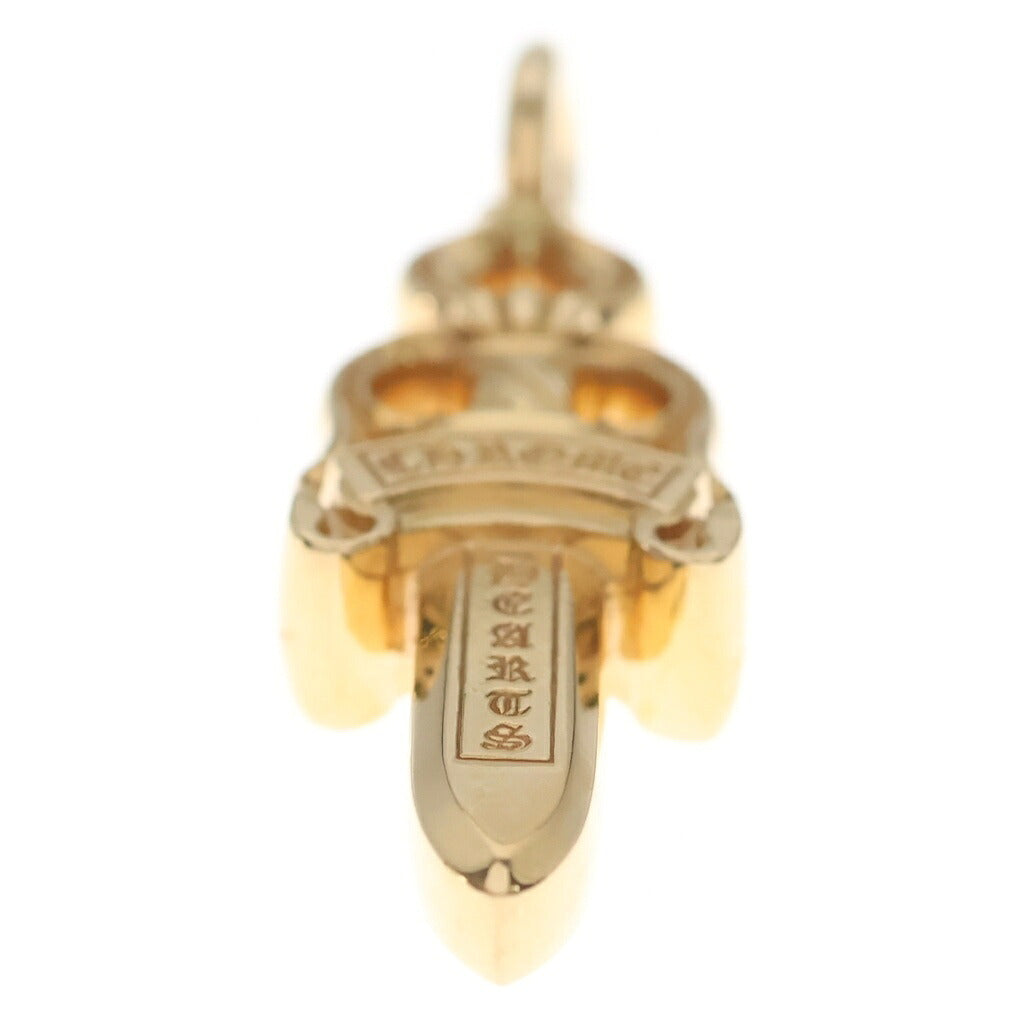 CHROME HEARTS(クロムハーツ) 22K DOUBLE DAGGER ダブルダガー ネックレストップ ゴールド