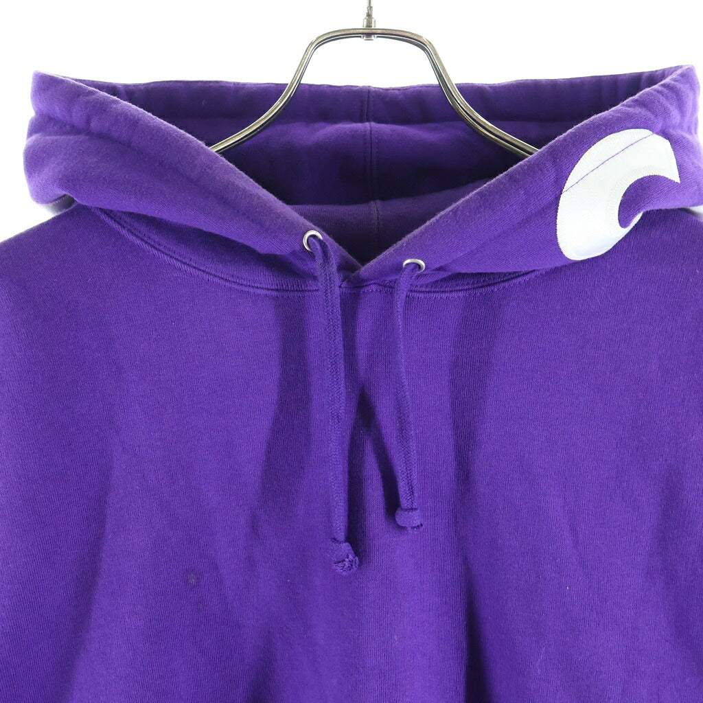 SUPREME(シュプリーム) 21AW Contrast Hooded Sweatshirt コントラスト プルオーバーフーディーパーカー パープル