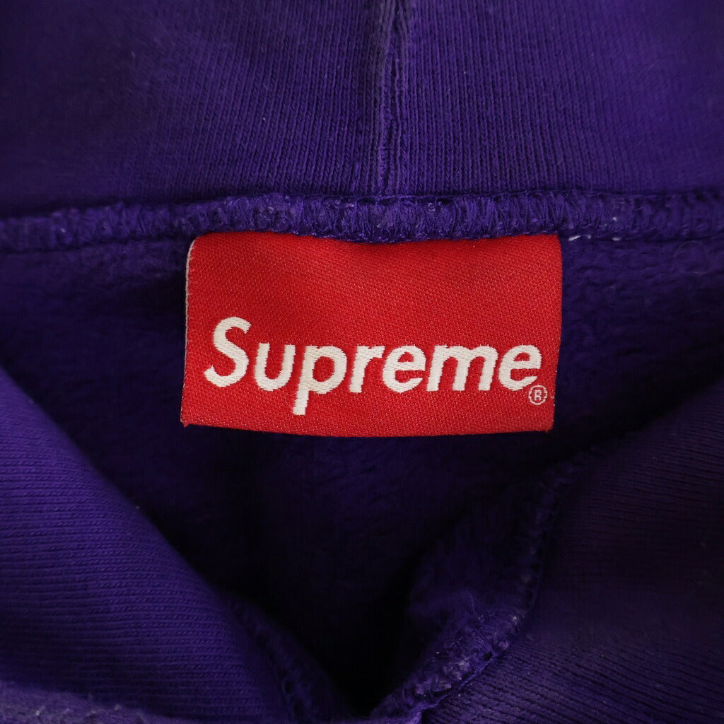 SUPREME(シュプリーム) 21AW Contrast Hooded Sweatshirt コントラスト プルオーバーフーディーパーカー パープル