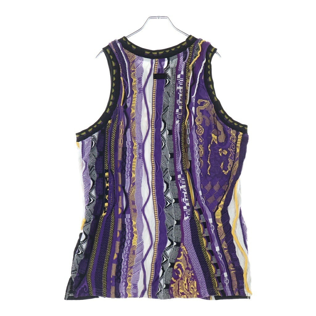 COOGI(クージー) ×NBA ×PROTEGE LOS ANGELES LAKERS SWEATER VEST レイカーズ ロゴ刺繍 タンクトップ マルチ