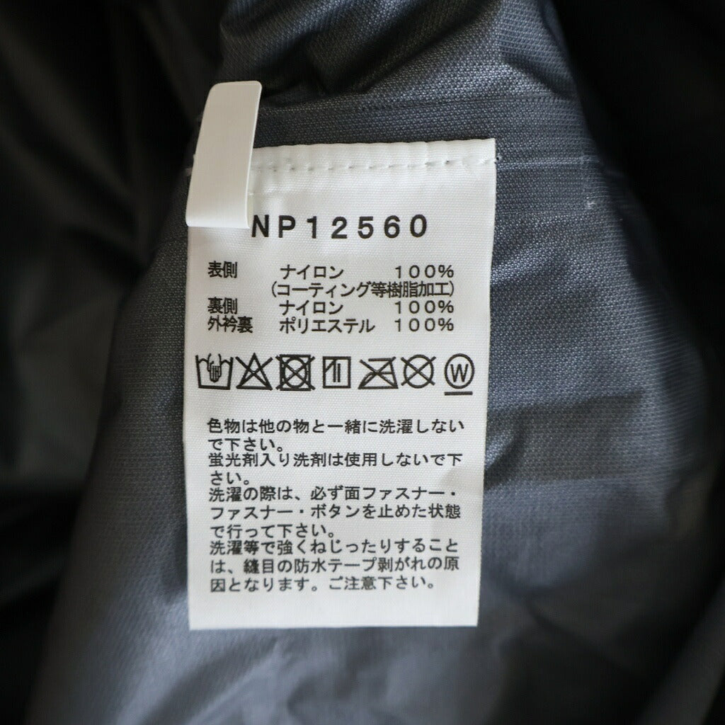 THE NORTH FACE(ザノースフェイス) COMPILE LIGHT JACKET NP12560 コンパイルライトジャケット ジップアップ ナイロンジャケット ブラック