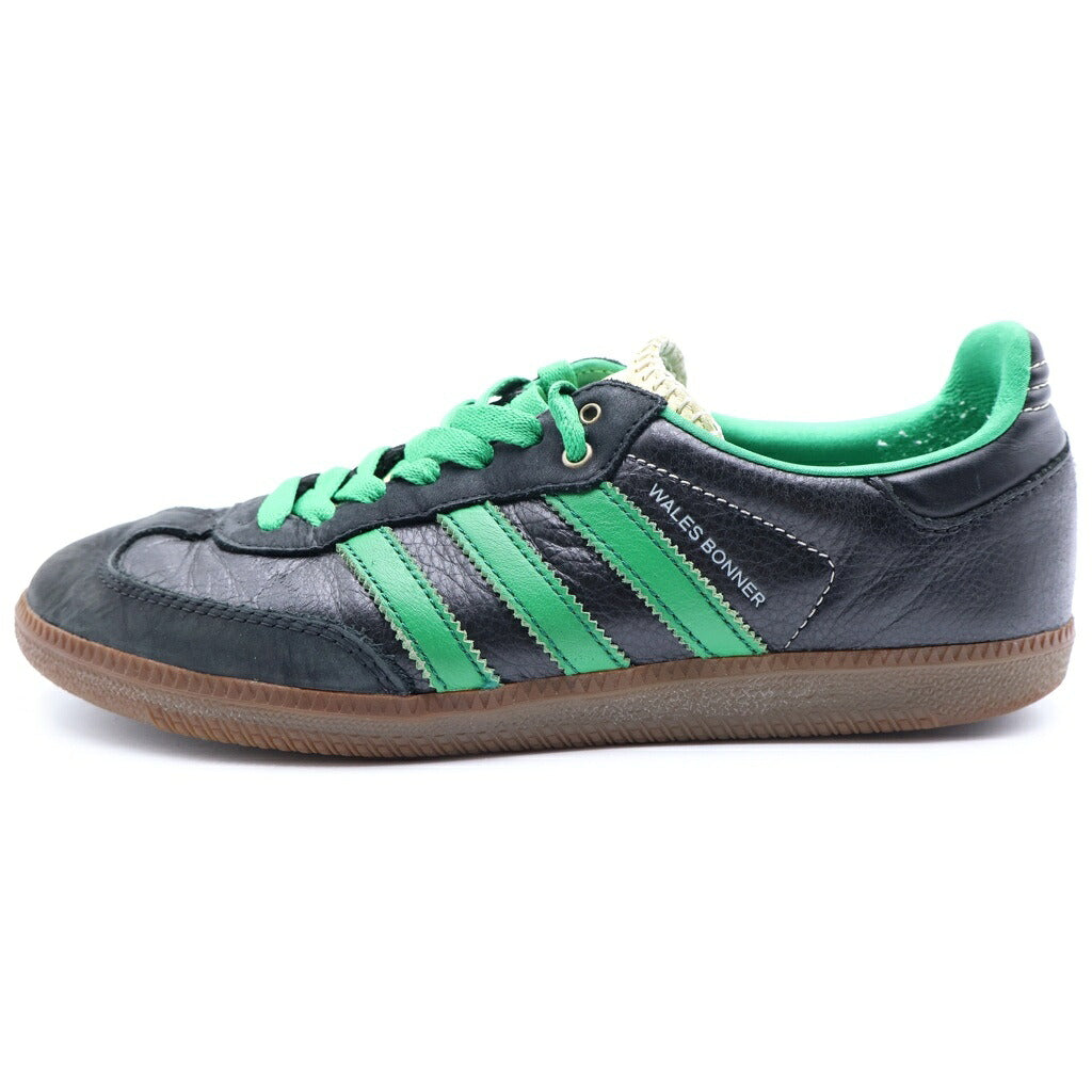 adidas(アディダス) ×Wales Bonner Samba ×ウェールズ・ボナー サンバ ブラック/グリーン US7.5/25.5CM S42590