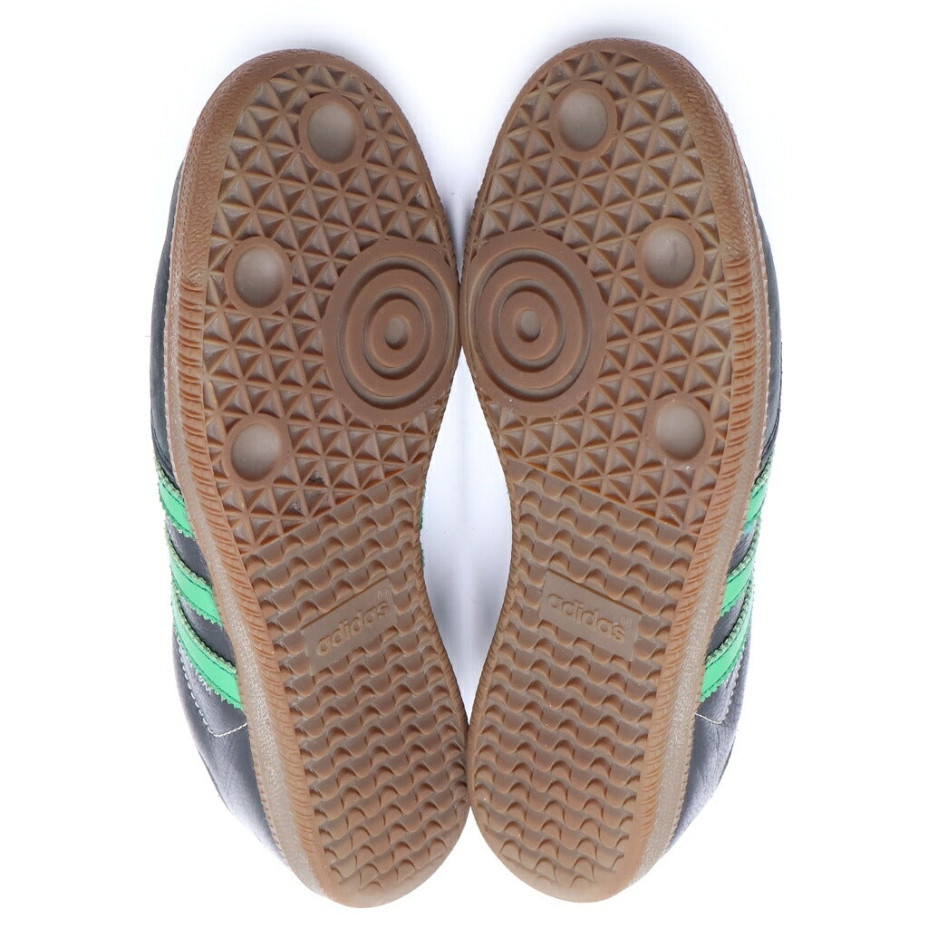 adidas(アディダス) ×Wales Bonner Samba ×ウェールズ・ボナー サンバ ブラック/グリーン US7.5/25.5CM S42590